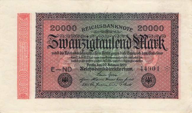 20000 Mark 1923 ro.84 ND